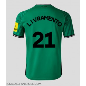 Newcastle United Tino Livramento #21 Replik Auswärtstrikot 2023-24 Kurzarm